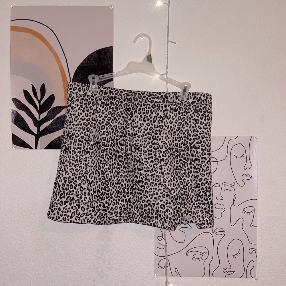 Cheetah Mini Skirt